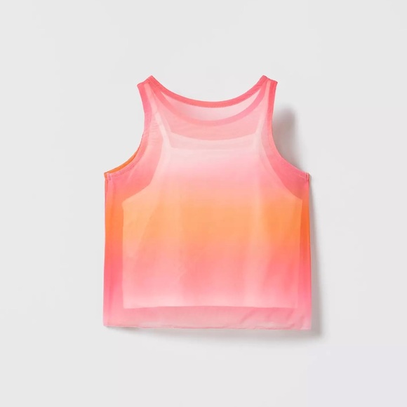 ZARA Tie-Dye Tulle T-Shirt Size 11-12Y - Picture 2 of 6